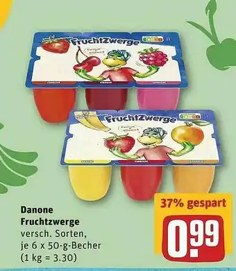 REWE Danone Fruchtzwerge Angebot