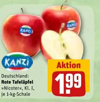 REWE Kanzi Rote Tafelapfel Nicoter 1 kg Angebot