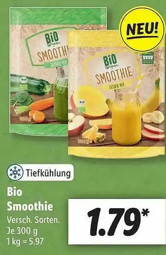 Lidl Bio Smoothie Angebot