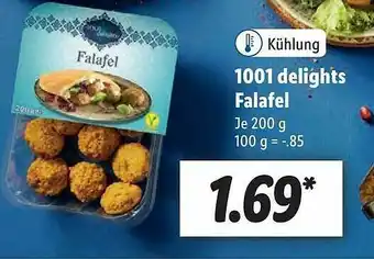 Lidl 1001 Delights Falafel Angebot