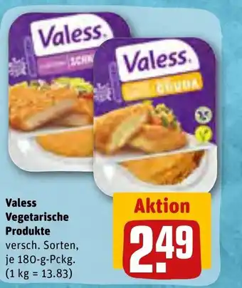 REWE Valess Vegetarische Produkte 180 g Angebot