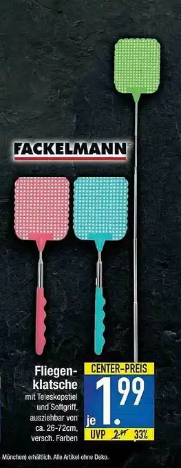 E-Center Fackelmann Fliegel Klatsche Angebot