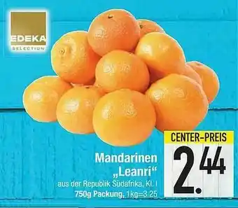 E-Center Edeka Mandarinen „leanri” Angebot