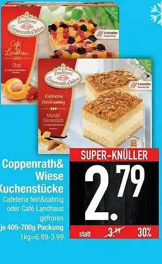 E-Center Coppenrath & Wiese Kuchenstücke Angebot