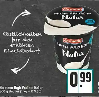 E-Center Ehrmann High Protein Natur Angebot