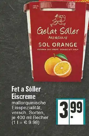 Edeka Fet A Soller Eiscreme Angebot