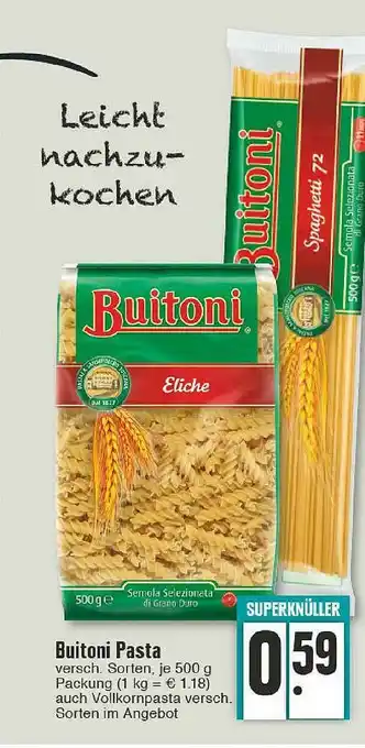 Edeka Buitoni Pasta Angebot