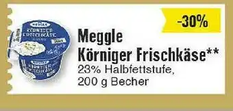 Edeka Meggle Körniger Frischkäse Angebot