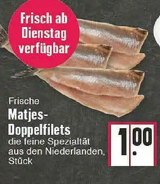 Edeka Frische Matjes Doppelfilets Angebot