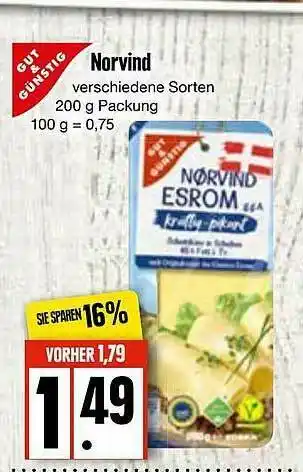 Edeka Gut & Günstig Norvind Angebot