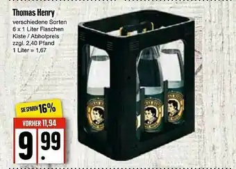 Edeka Thomas Henry Angebot