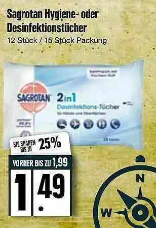 Edeka Sagrotan Hygiene Oder Desinfektionstucher Angebot