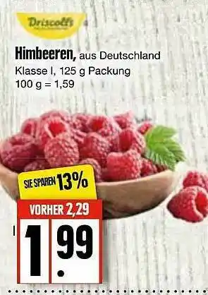 Edeka Driscolls Himbeeren Angebot