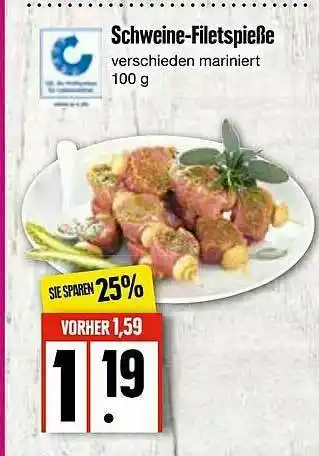 Edeka Schweine-filetspieße Angebot