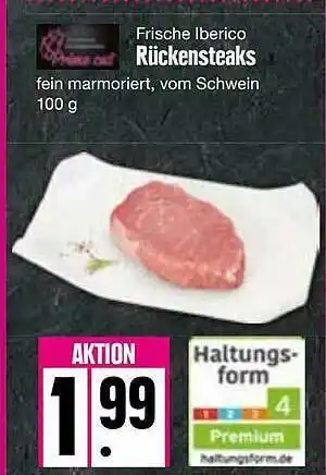 Edeka Frische Lberico Rückensteaks Angebot