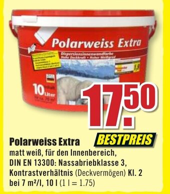 B1 Discount Baumarkt Polarweiss Extra Angebot