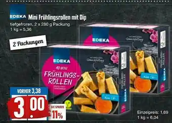 Edeka Edeka Mini Frühlingsrollen Mit Dip Angebot