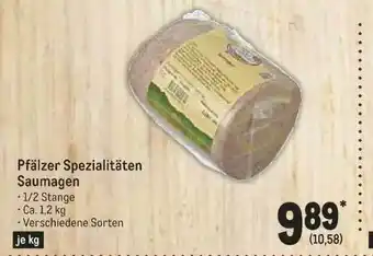 METRO Pfälzer spezialitäten saumagen Angebot