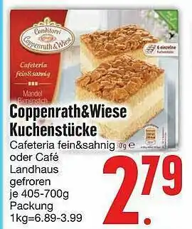 Edeka Coppenrath & Wiese Kuchenstücke Angebot