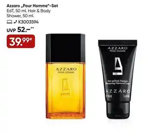 Galeria Azzaro pour homme-set Angebot