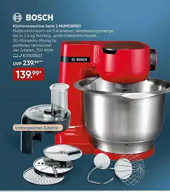 Galeria Bosch küchenmaschine serie 2 mums2er01 Angebot