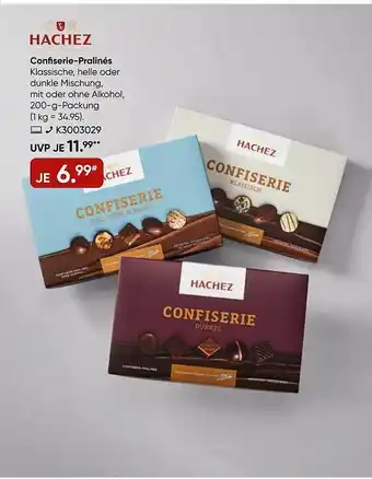 Galeria Hachez confiserie-pralinés Angebot