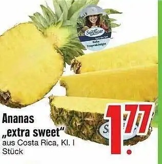 Edeka Ananas „extra Sweet” Angebot