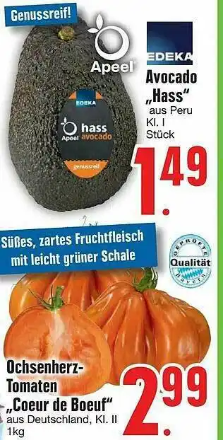 Edeka Edeka Avocado „hass” Angebot