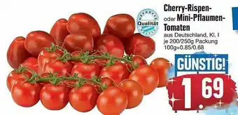 Edeka Cherry-rispen Oder Mini-pflaumen Tomaten Angebot