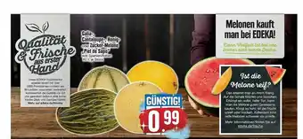 Edeka Galia Cantaloupe, Honig Oder Zucker-melone „piel De Sapo” Angebot