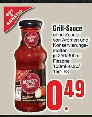 Edeka Gut & Günstig Grill-sauce Angebot