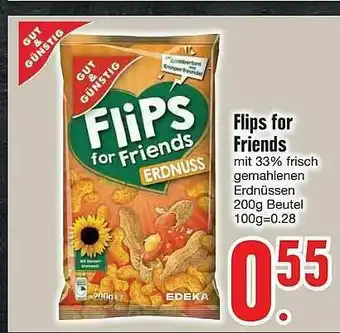 Edeka Gut & Günstig Flips For Friends Angebot