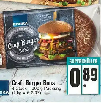 Edeka Edeka Craft Burger Buns Angebot