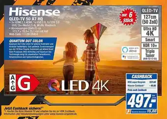 HEM Expert Hisense qled-tv 50 a7 hq Angebot