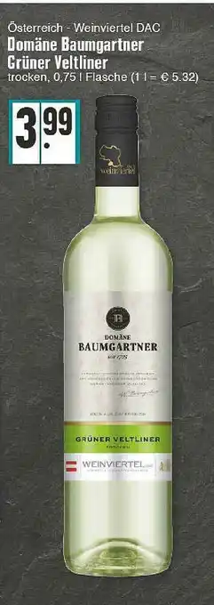 Edeka Osterreich-weinviertal DAC Domäne Baumgartner Grüner Veltliner Angebot