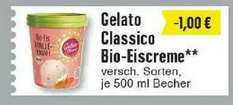 Edeka Gelato Classico Bio-eiscreme Angebot