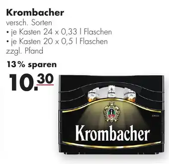 Handelshof Krombacher 24x0,33L/20x0,5L Angebot