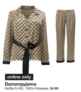 Zeeman Damen-Pyjama Angebot