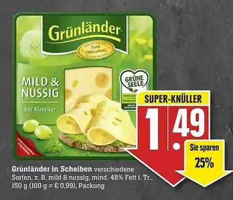 Edeka Grünländer In Scheiben Angebot