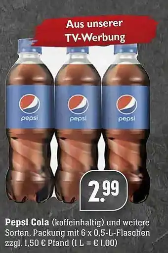 Edeka Pepsi Cola Angebot