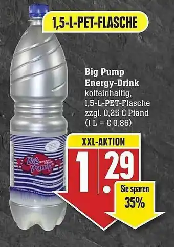 Edeka Big Pump Energy Drink Angebot