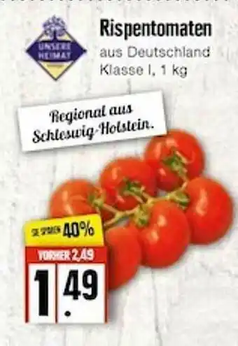 Edeka Frischemarkt Unsere Heimat Rispentomaten Angebot