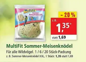 Fressnapf Multifit Sommer-meisenknödel Angebot