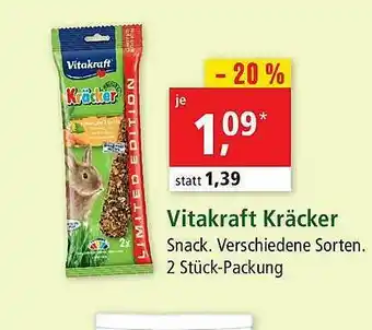 Fressnapf Vitakraft Kräcker Angebot