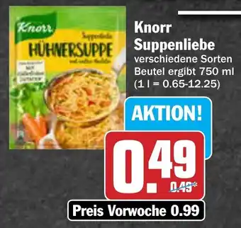 AEZ Knorr Suppenliebe 750 ml Beutel Angebot