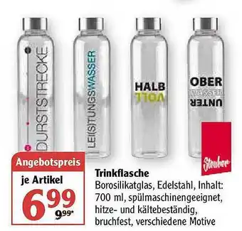 Globus Trinkflasche Angebot