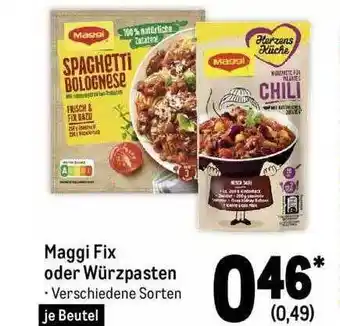 METRO Maggi fix oder würzpasten Angebot