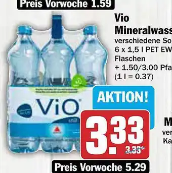 AEZ Vio mineralwasser Angebot