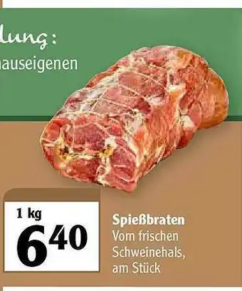 Globus Spießbraten Angebot