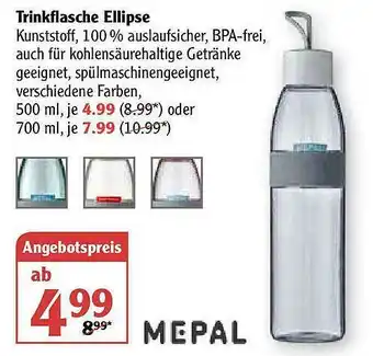 Globus Mepal Trinkflasche Ellipse Angebot